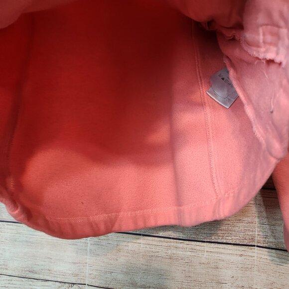 Columbia Womens Jacket Pink Long Sleeve Full Zip Benton Springs Fleece Size M - Picture 9 of 16